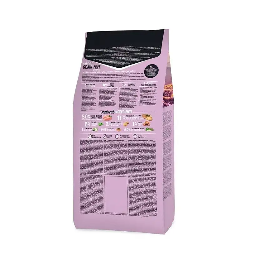 Ownat Prime Feline Adult Sterilised Pienso para Gatos 2kg