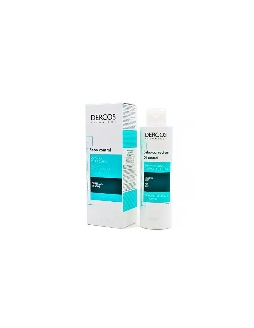 Dercos Champu Tratante Sebo Corrector 200 Ml