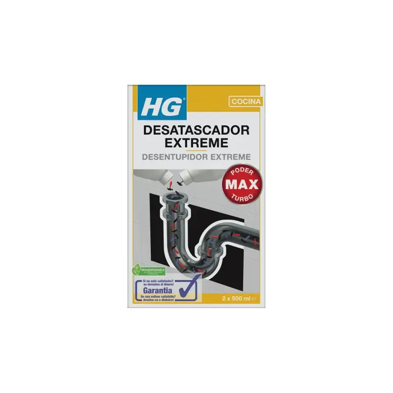 Desatascador Extreme (2 x 500 ml) Bicomponente