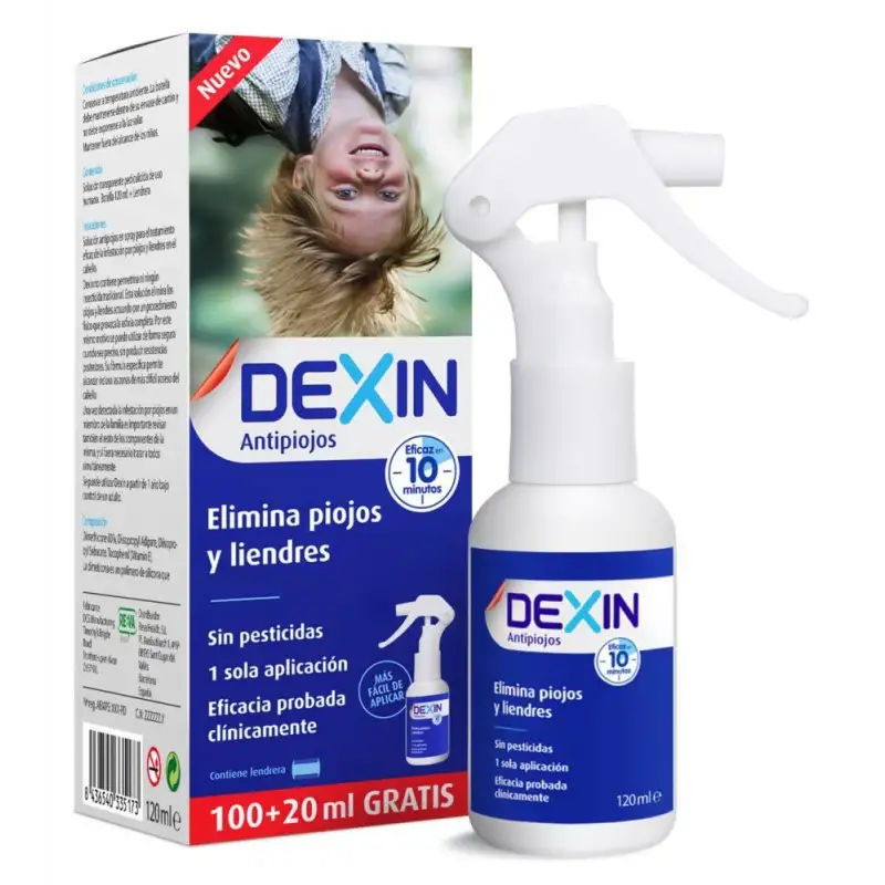 Dexin antipiojos antipiojos spray