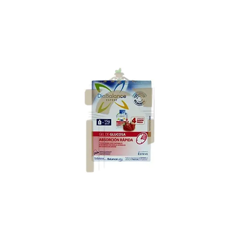 Diabalance gel glucosa absorcion rapida fresa