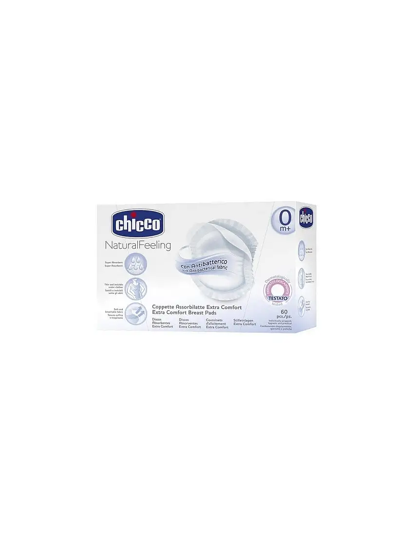 Discos Absorb Chicco Antibac 60U 61773
