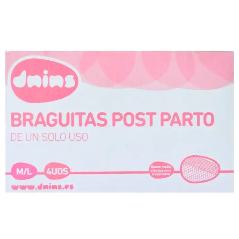 Dnins braguitas malla post parto Talla M/L