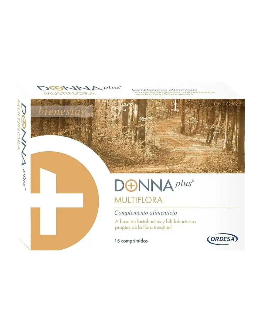 Donna Plus Multiflora 15 Comprimidos.