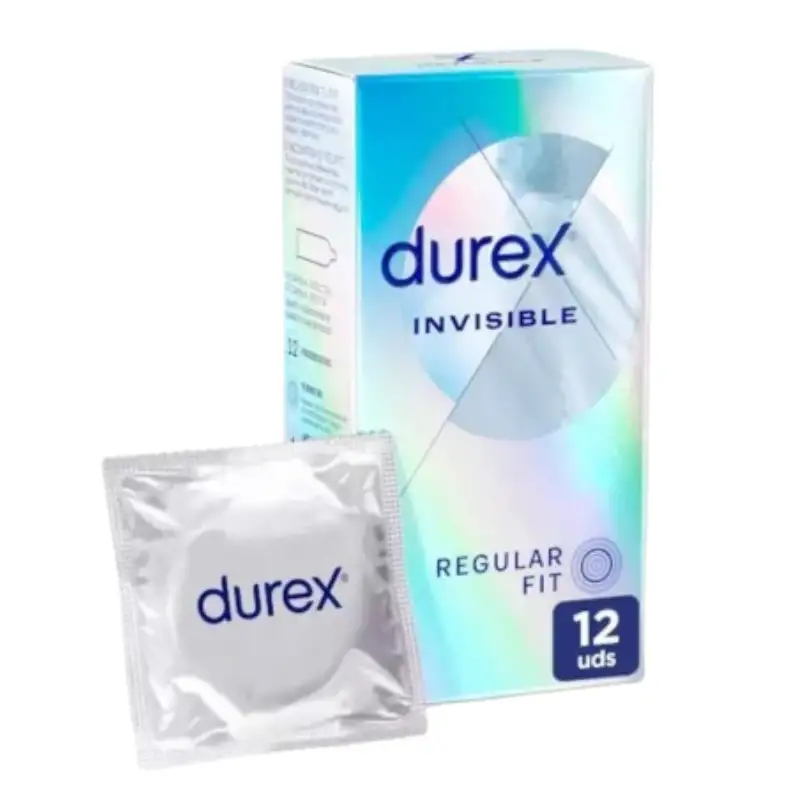 Durex Invisible Extra Fino Extra Sensitivo 12 unidades