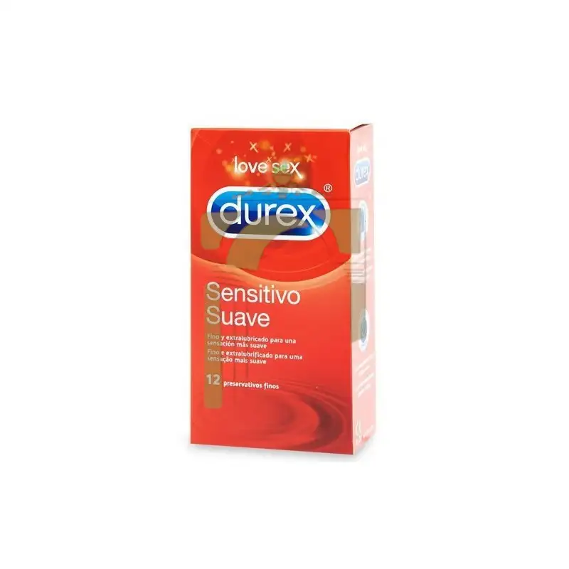 Durex sensitivo suave 12 uds