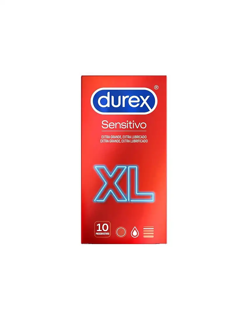 Durex Sensitivo XL 10 Preservativos