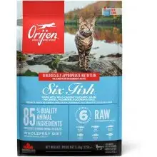 Orijen Feline Adult 6 Pescados Alimento Seco 5400g