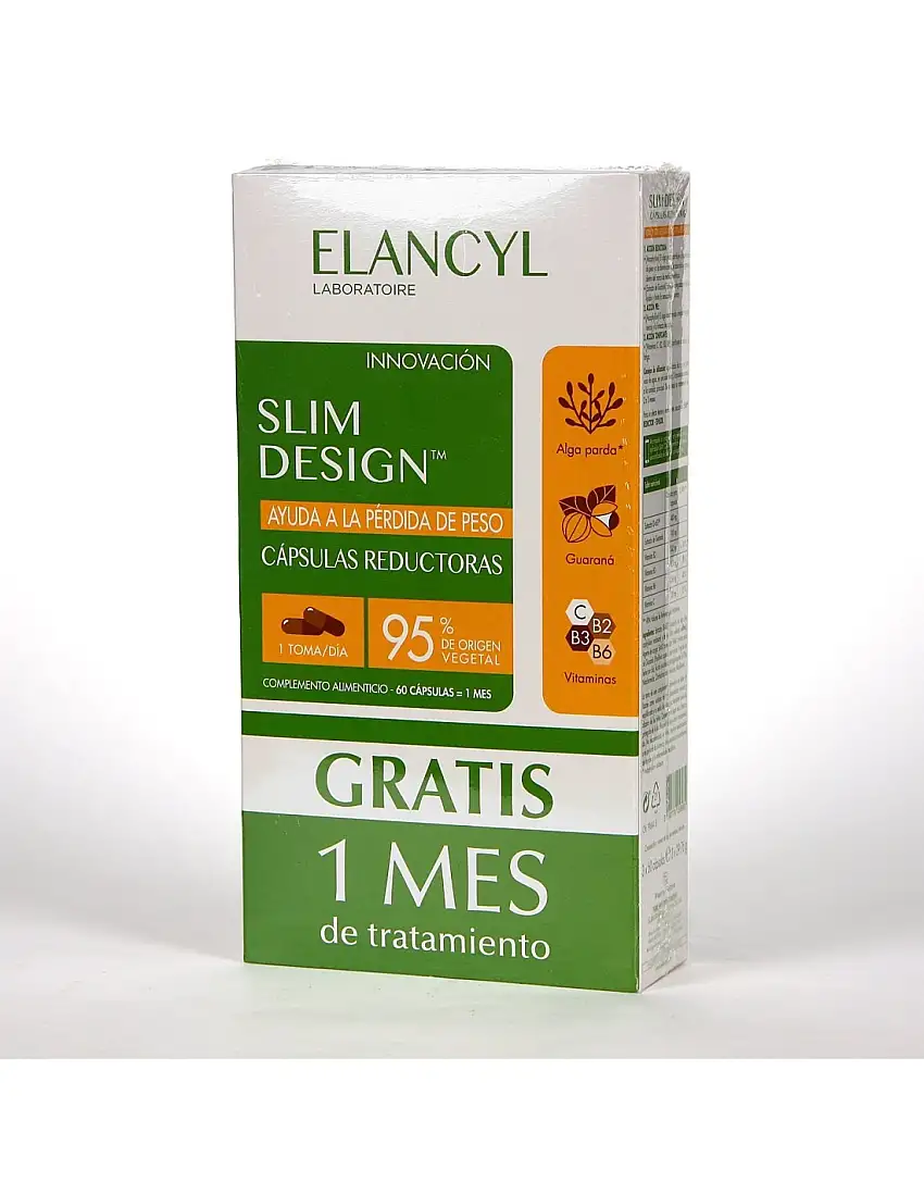 Elancyl Slim Design Capsulas Reductoras 60 Capsu