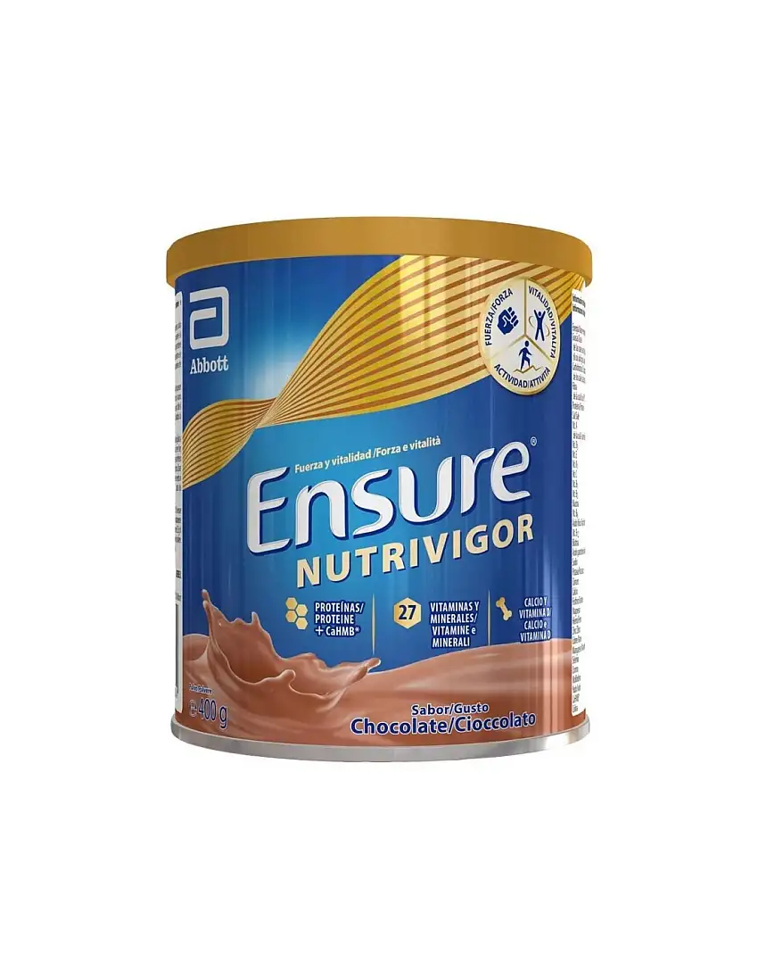 Ensure Nutrivigor 400 G Lata Chocolate