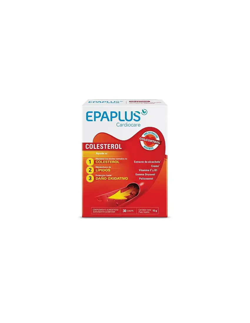 Epaplus Cardiocare 30 Comprimidos