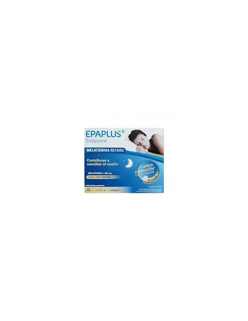 EPAPLUS MELATONINA con TRIPTOFANO 1.98 MG 60 COMPRIMIDOS