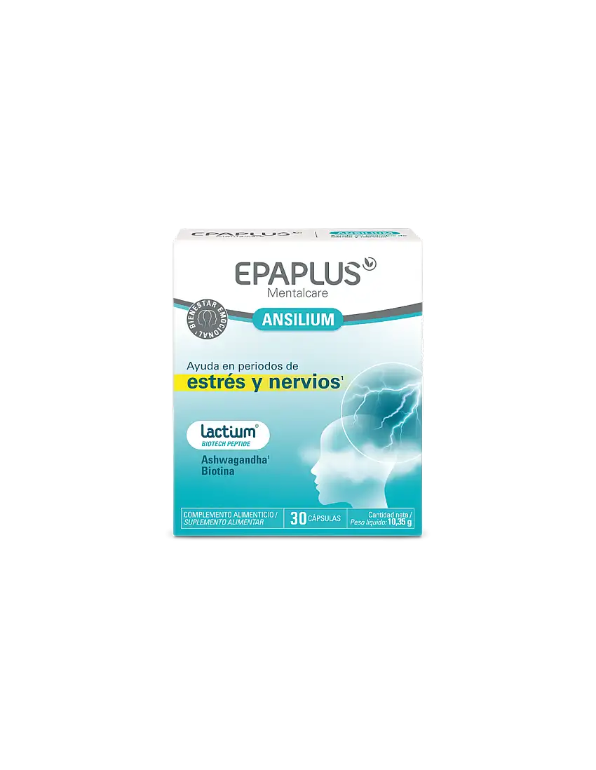 Epaplus Mentalcare Ansilium 30 Capsulas