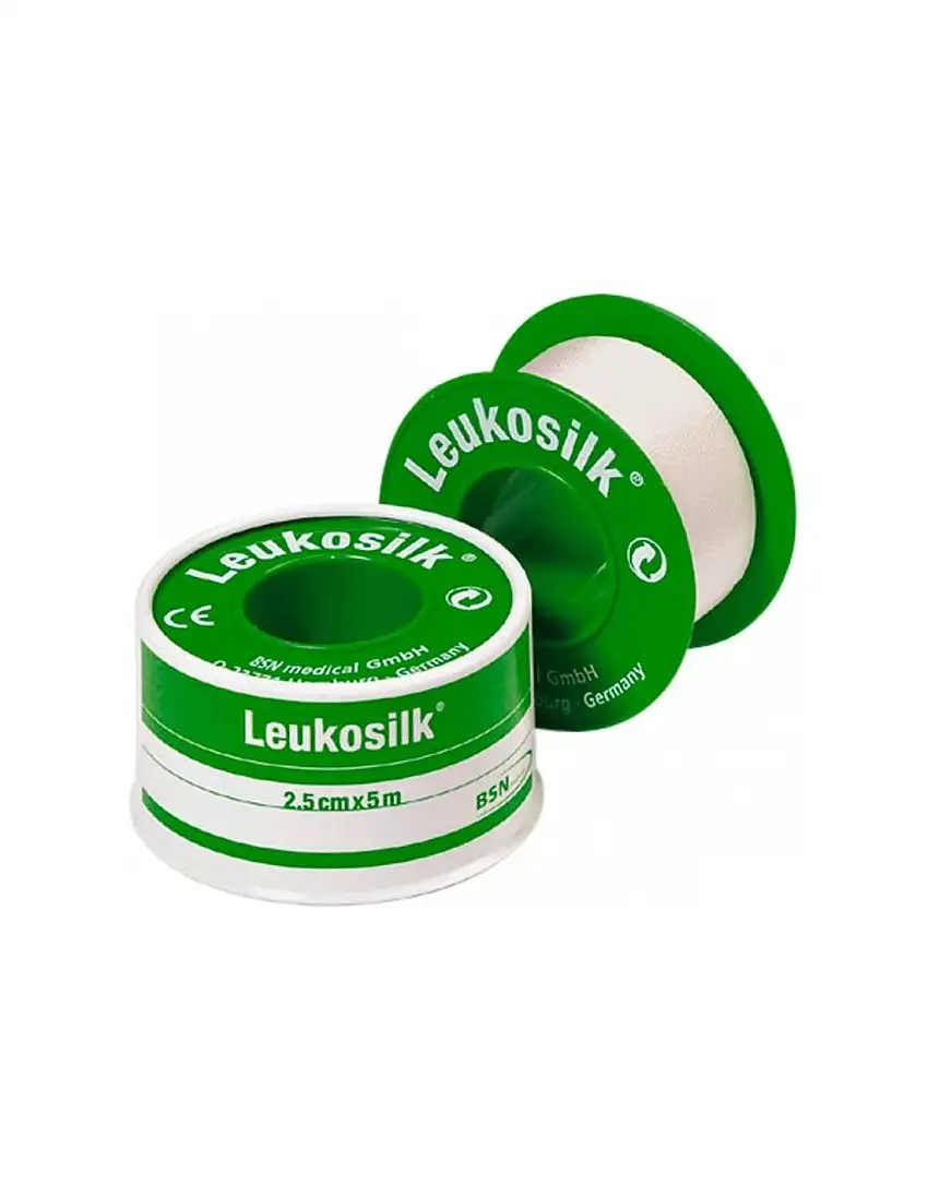 Esparadrapo Hipoalergico Leukosilk 5 X 2,5 Cm 12