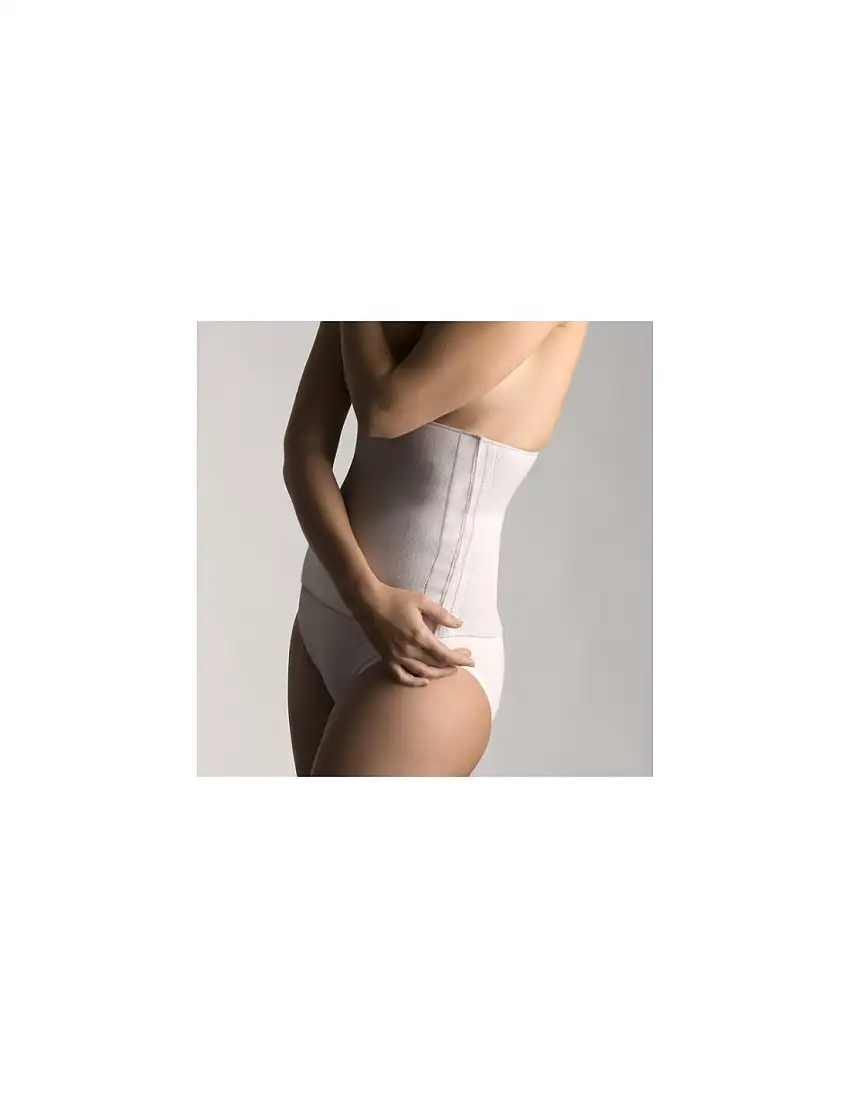 Faja Farmalastic Algodon Velcro Blanca T- 2