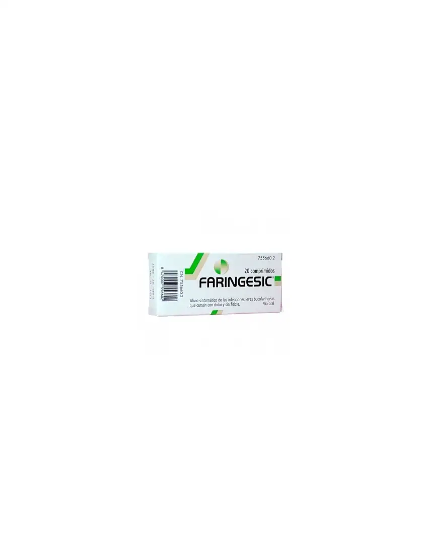 Faringesic 20 Comprimidos Para Chupar