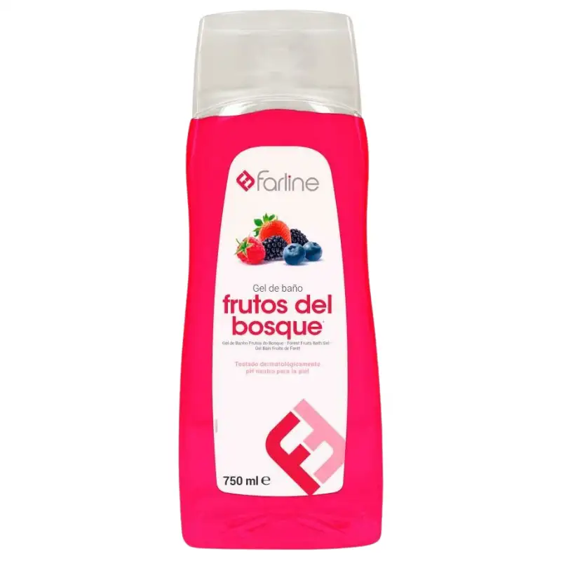 Farline gel de baño frutos del bosque