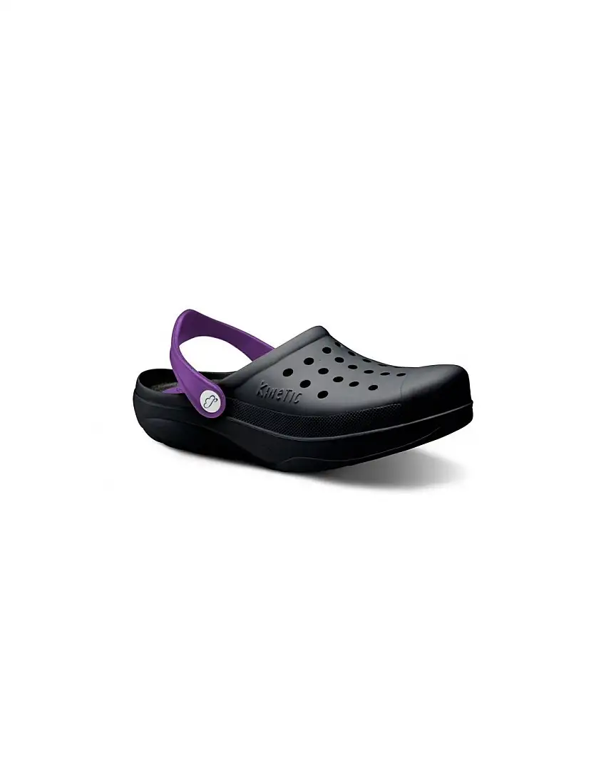ZUECO KINETIC T. 41 NEGRO/LAVANDA