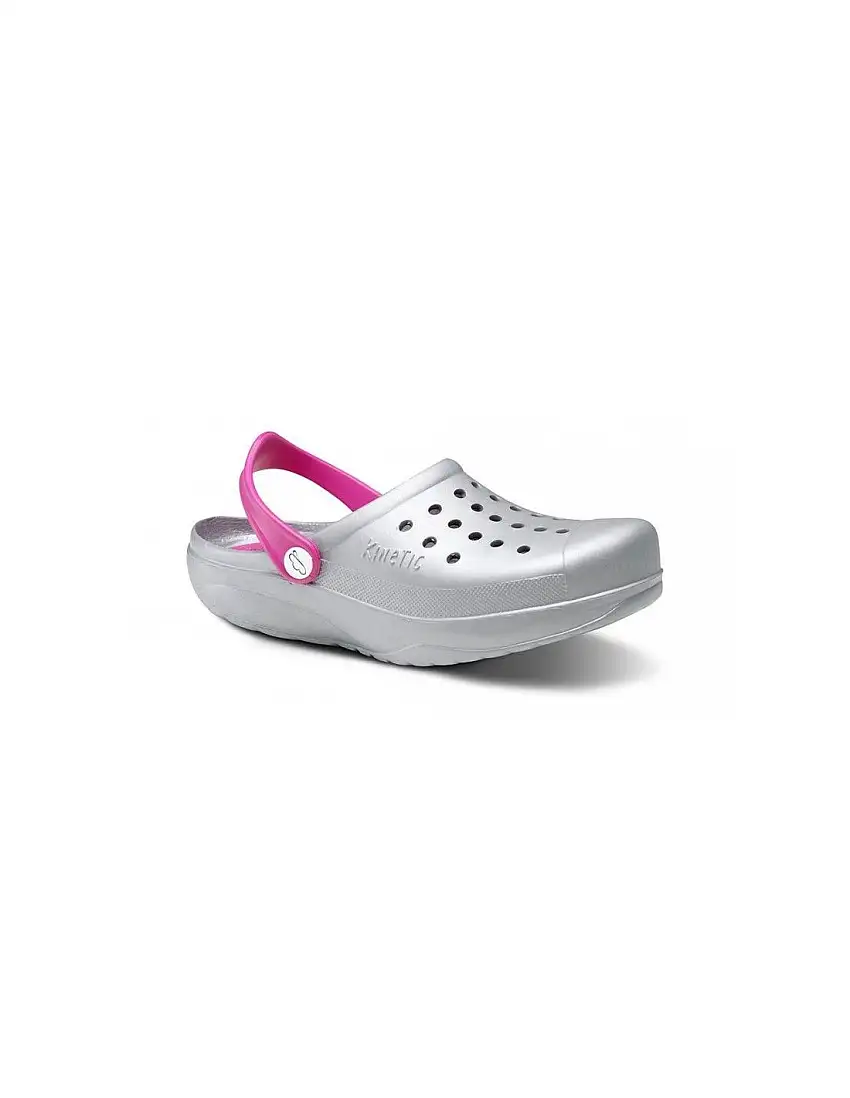 ZUECO KINETIC T. 40 PLATA FUXIA