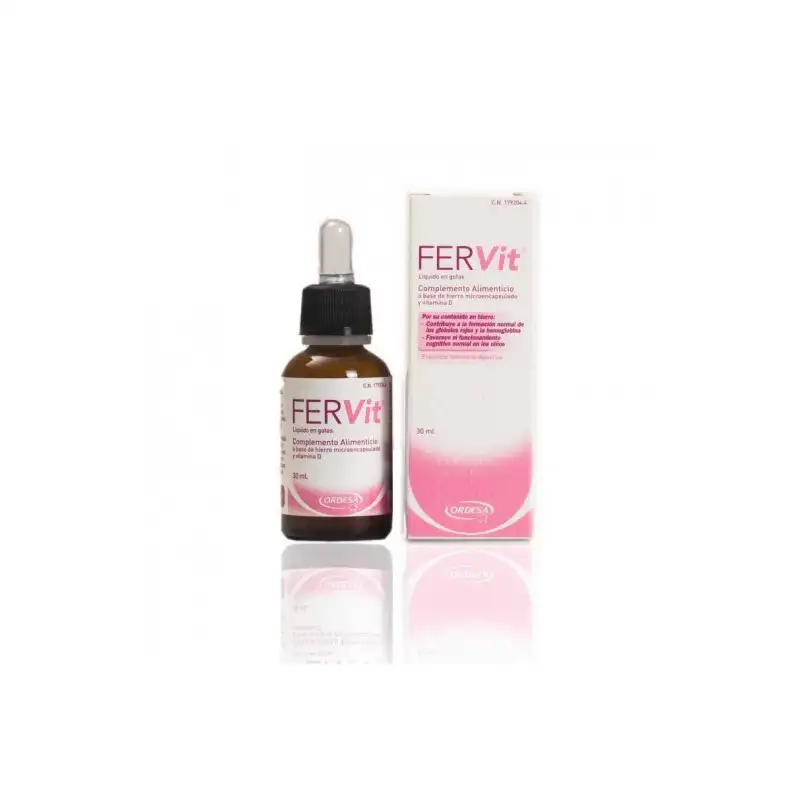 Fervit liquido gotas 30 ml