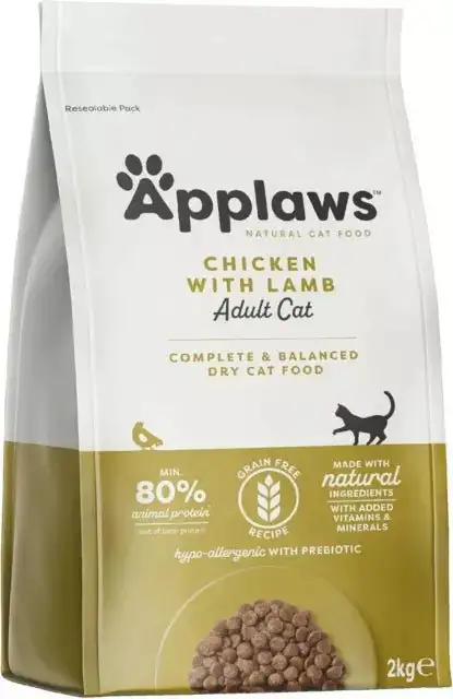 Applaws Cat Dry Pollo y Cordero Pienso Seco 7.5Kg