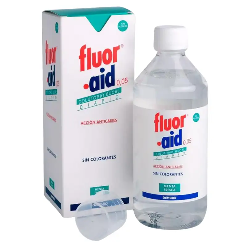 Fluor aid colutorio diario 500 ml