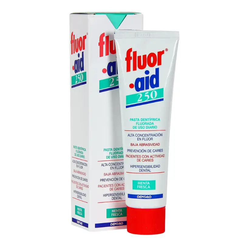 Fluor aid pasta dentifrica