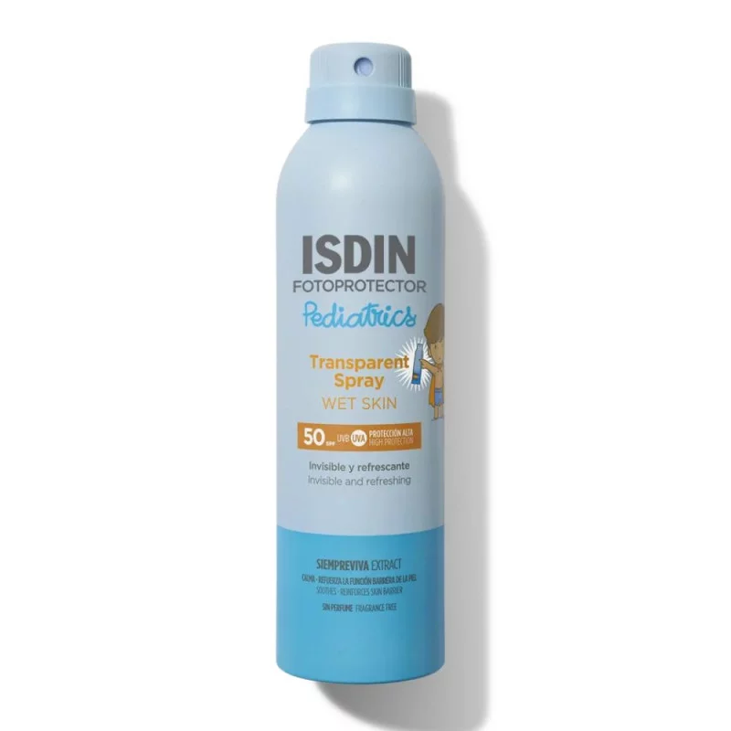 Transparent Spray Wet Skin Pediatrics Spf50 250Ml