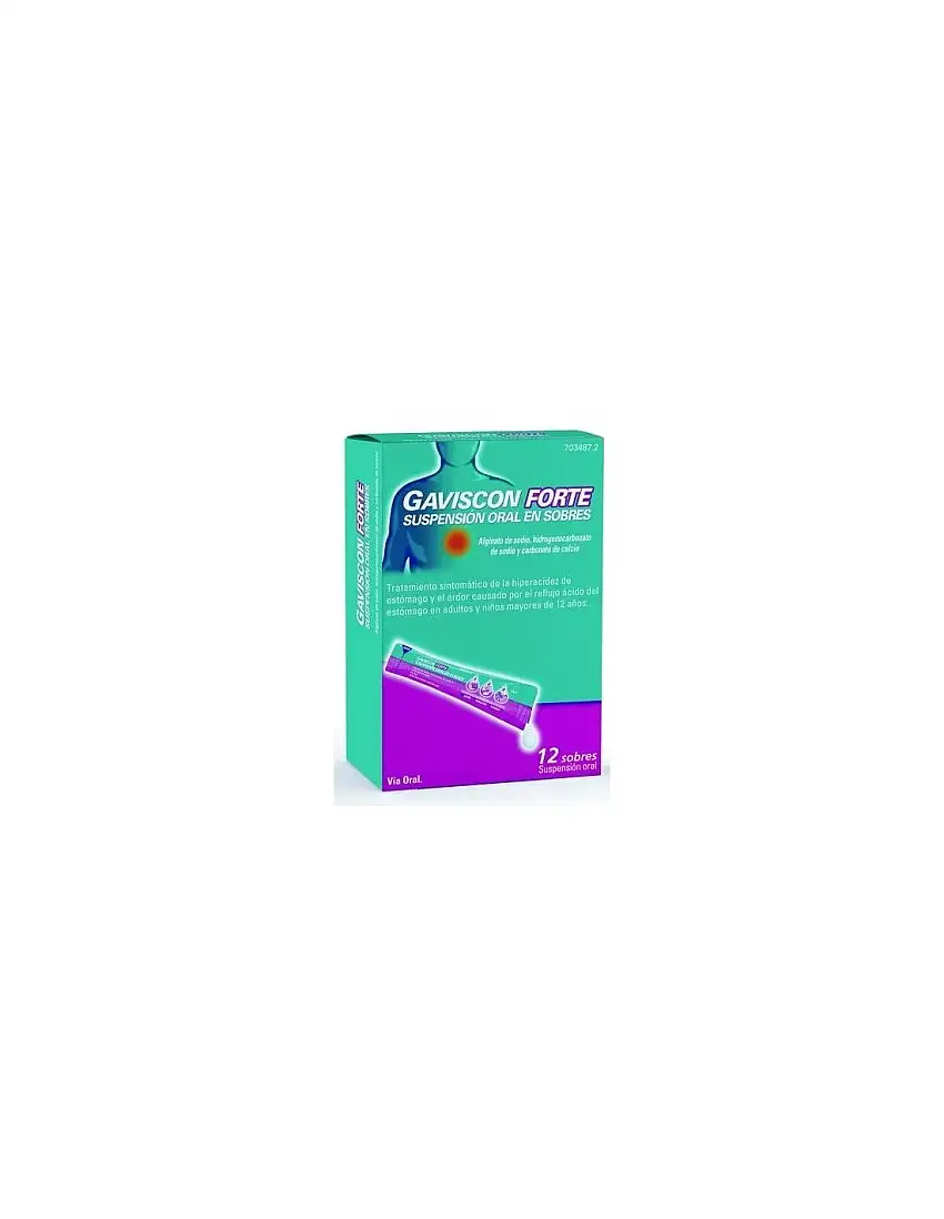 Gaviscon Forte 12 Sobres Suspension Oral 10 Ml