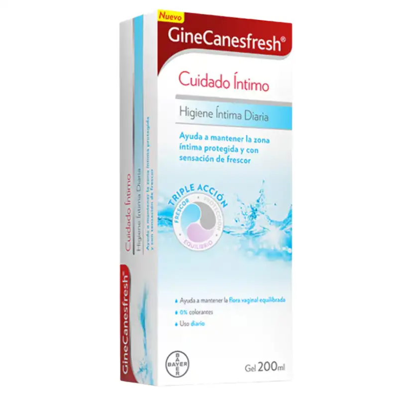 Ginecanesfresh higiene intima diaria 200 ml