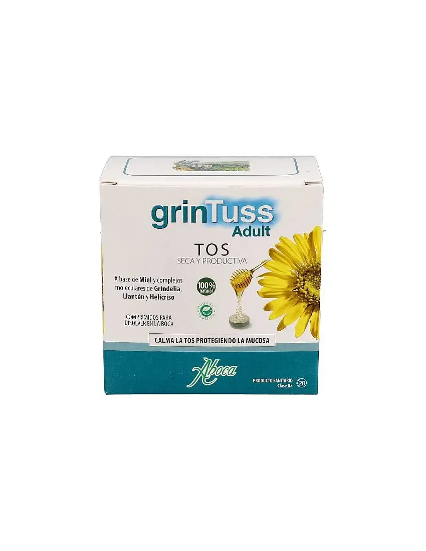 Grintuss Adult Con Poliresin 20 Comprimidos
