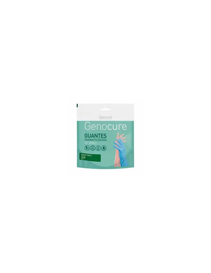 Guantes De Nitrilo Genocure Dermatologico Talla L/8