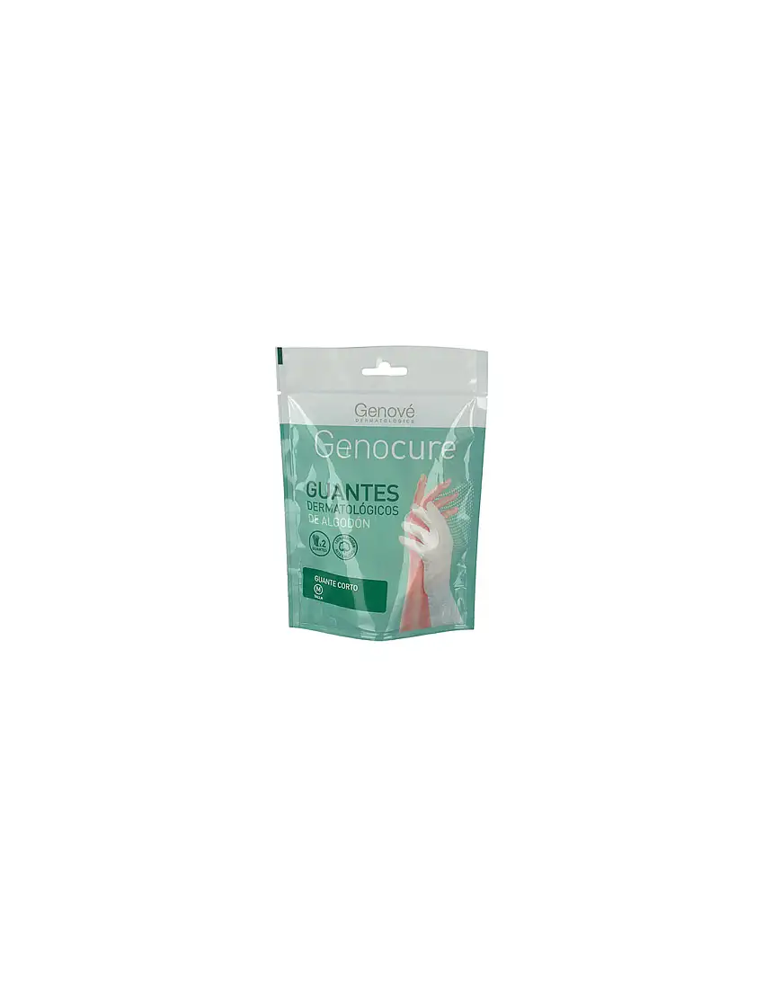 Guantes De Nitrilo Genocure Dermatologico Talla M/7