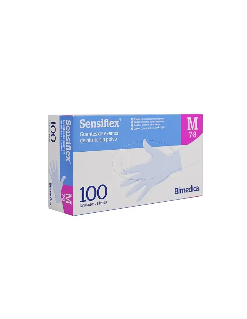 Guantes Nitrilo Sin Polvo Sensiflex