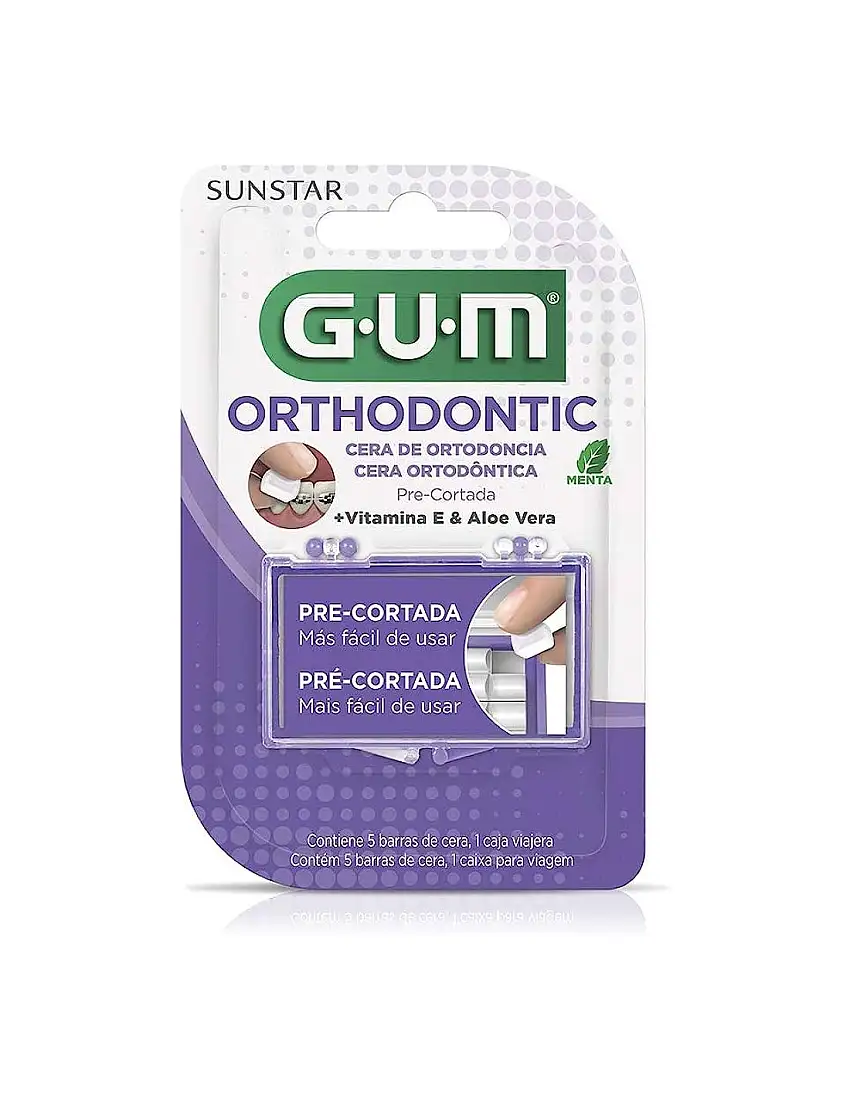 Gum 724 Cera Para Ortodoncia Mentolada