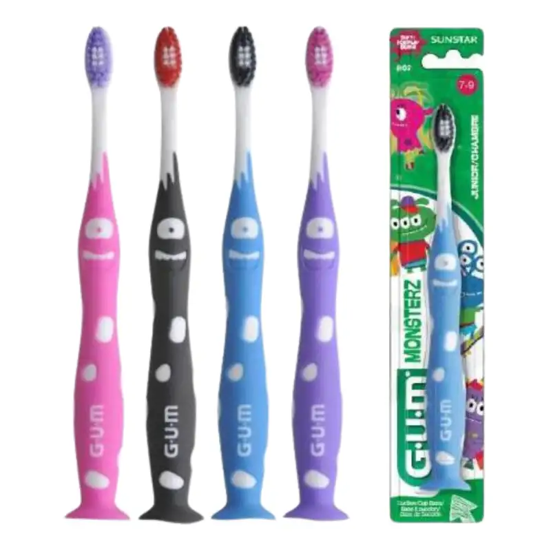 Gum cepillo dental junior 902 monstruos