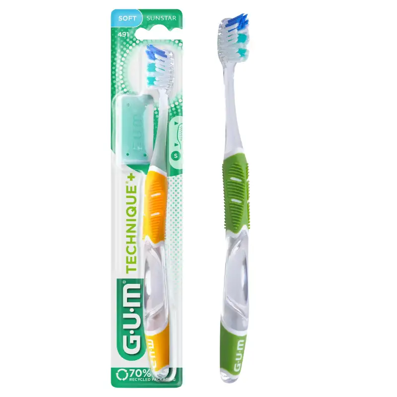Gum cepillo dental technique+ 491 suave
