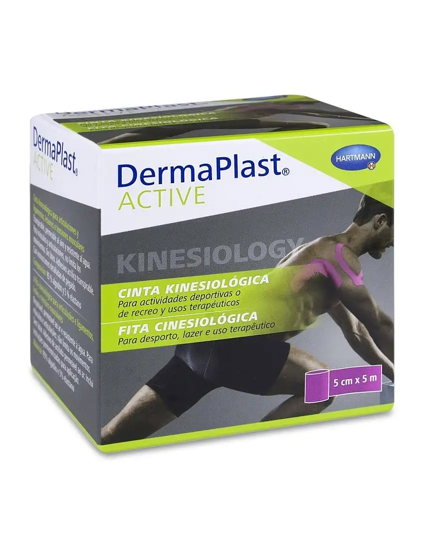 Hartmann Dermaplast Active Cinta Kinesiológica Rosa 5cm x 5m