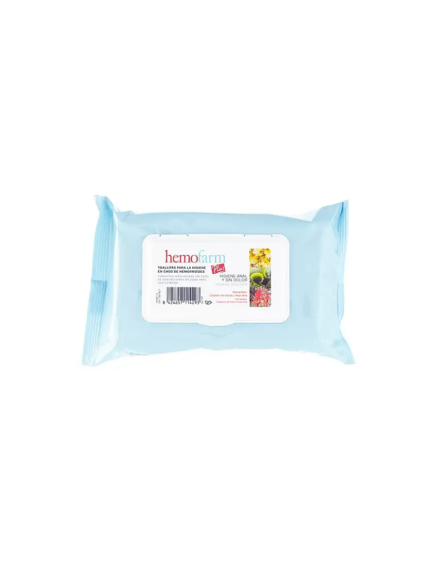 Hemofarm Plus Toallitas 60 U