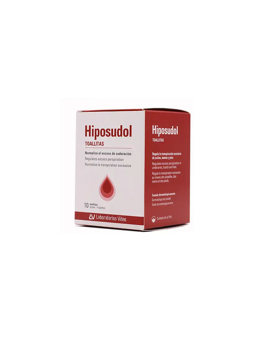 Hiposudol Toallitas 10 Toallitas