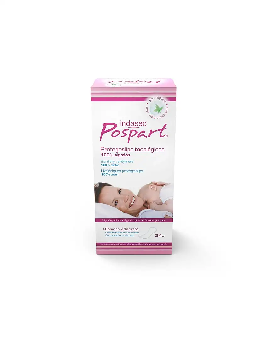 Indasec Pospart Protege Slip 100% algodón