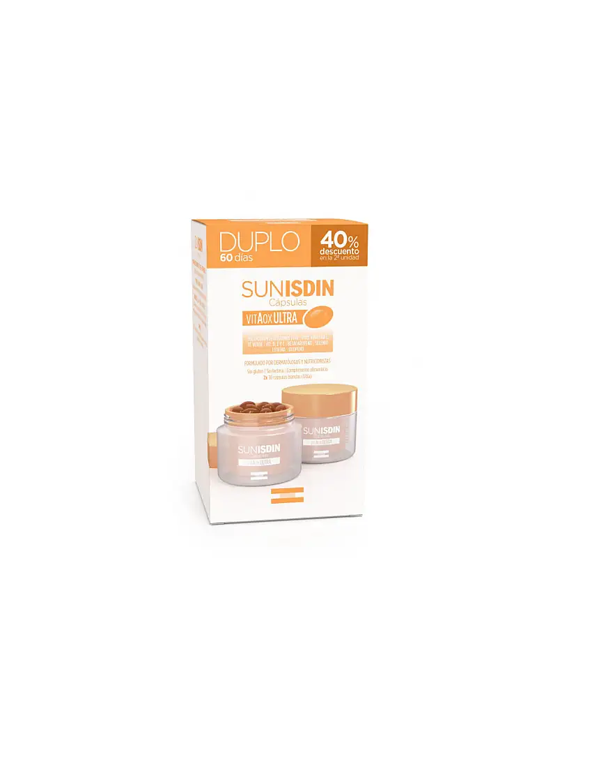 SUNISDIN Cápsulas Complemento alimenticio con VitaOx Ultra 2X30CAPSULAS.