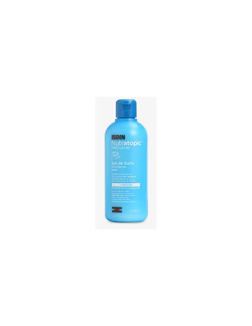 Isdin Nutratopic Pro-Amp Gel De Baño Emoliente 400 Ml