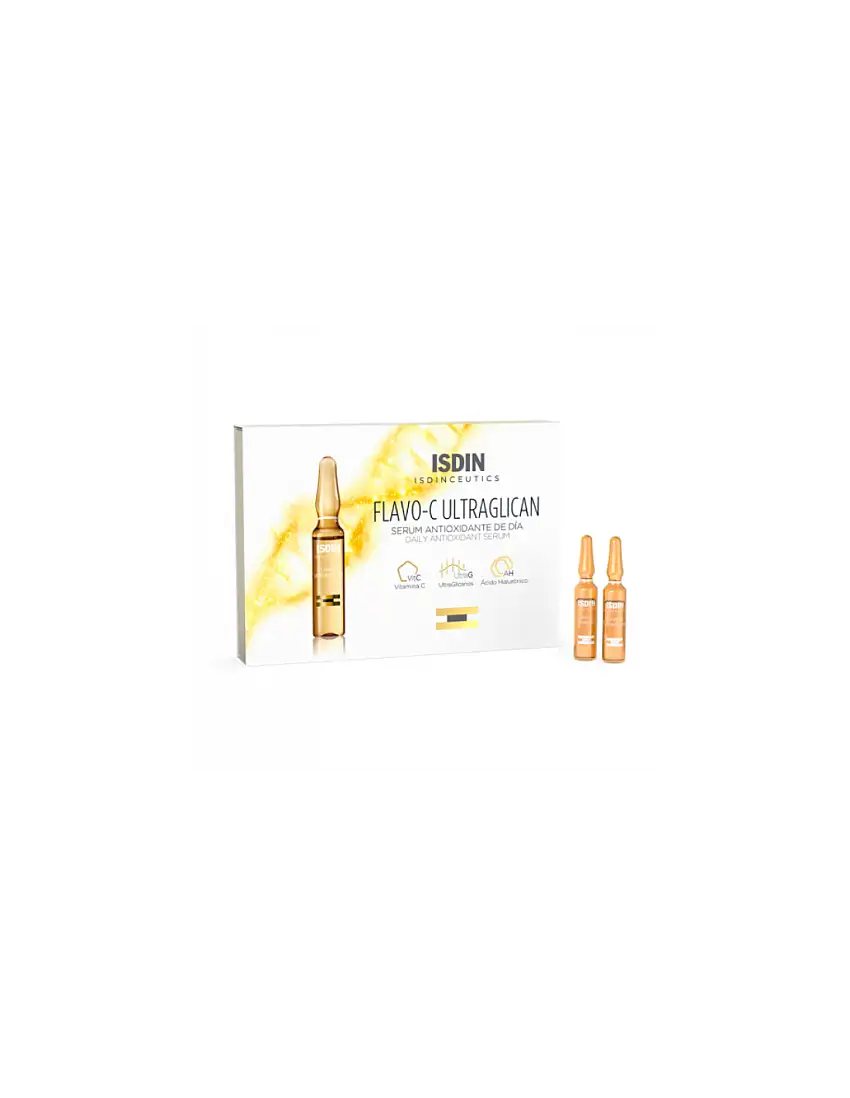 Isdinceutics Flavo-C Ultraglican 10 Ampollas 2 Ml