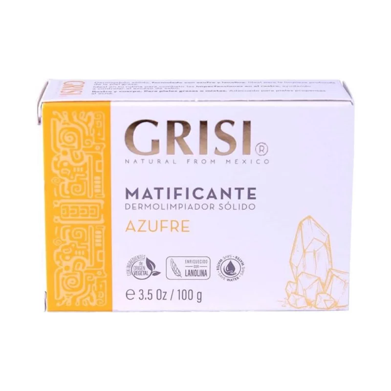 Dermolimpiador Sólido Azufre 100Gr
