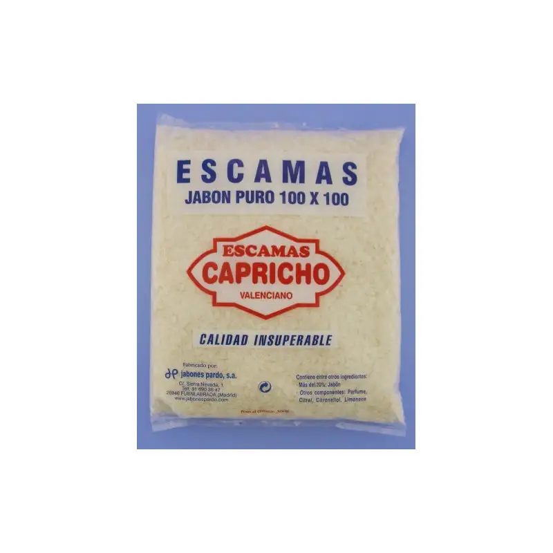 Jabon De Escamas 500 Gr