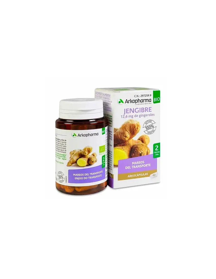 Jengibre Arkopharma 40 Capsulas