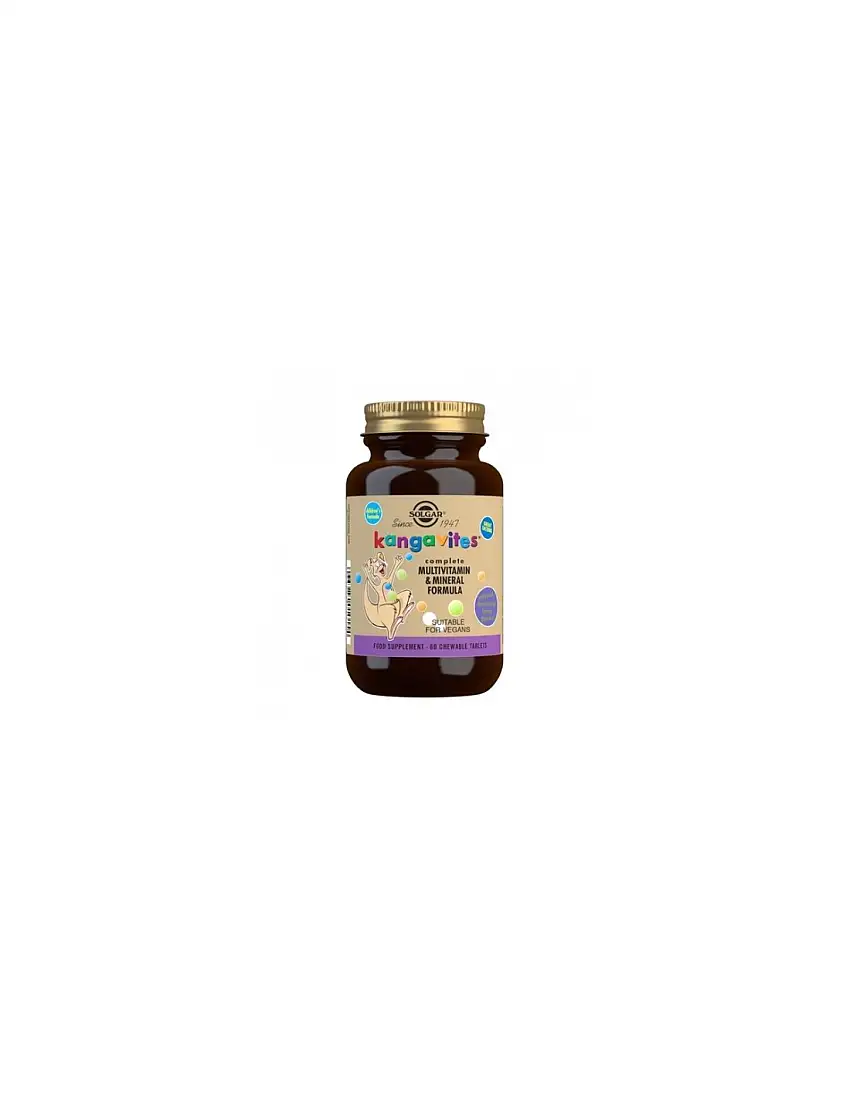 Kangavites Solgar Infantil 60 Chewable