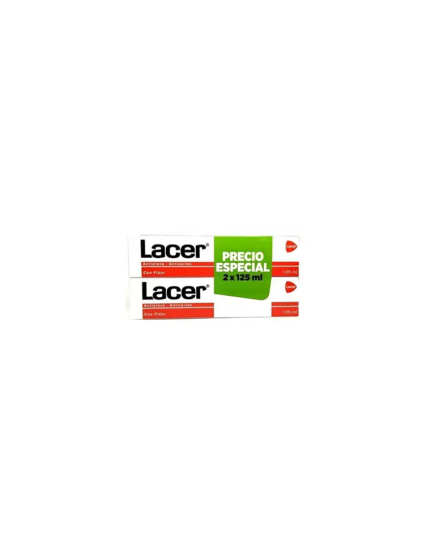 Lacer Pasta Duplo Con Fluor 125 Ml