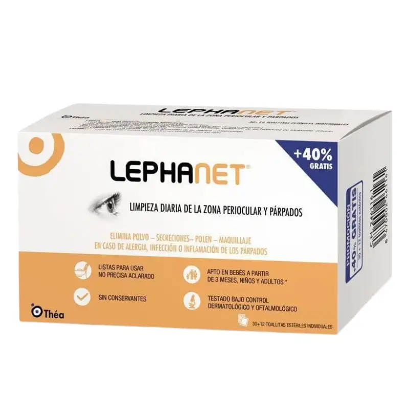 Lephanet toallitas limpieza 30 uds